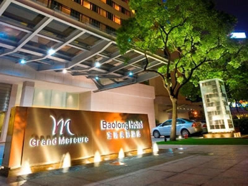 Baolong Hotel Shanghái Exterior foto