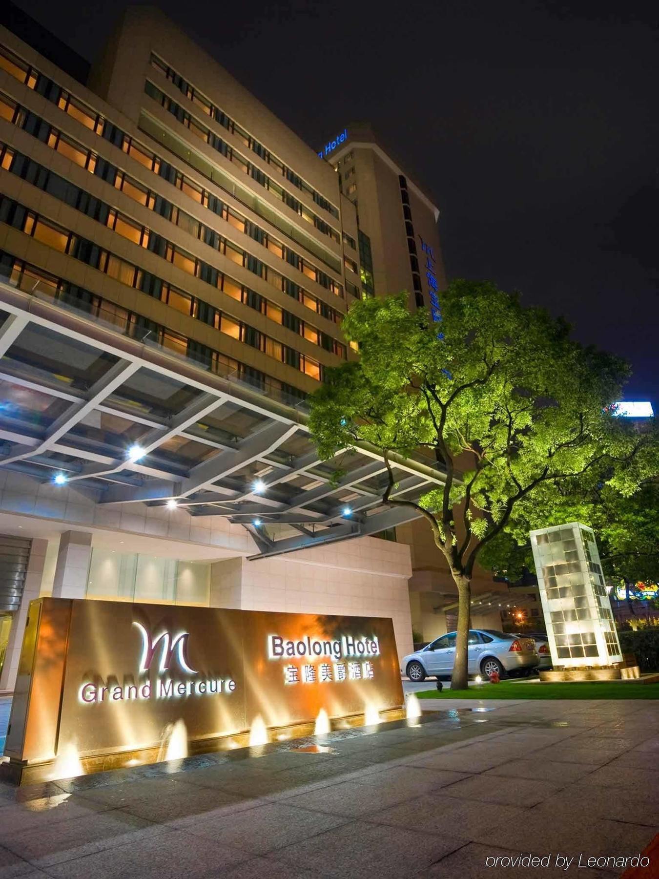 Baolong Hotel Shanghái Exterior foto